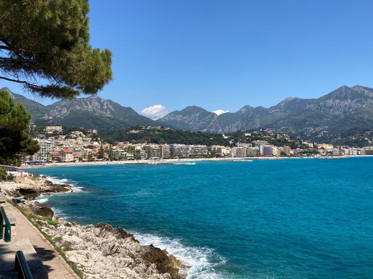 Appartement 4 Pers A 50M De La Plage, Avec Piscine Roquebrune-Cap-Martin Exterior photo
